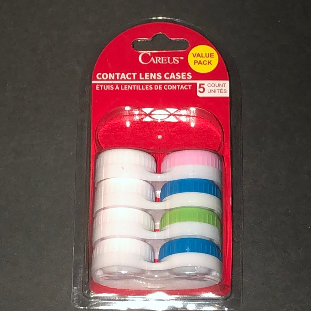 New _ Contact Lens Cases (Pack of 4)